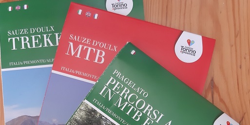 Nuove guide trekking e MTB pubblicate da Turismo Torino e Provincia
